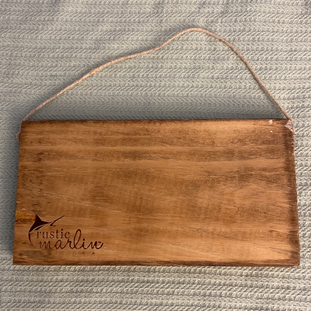 Rustic Marlin Door Sign - Picture 2 of 2